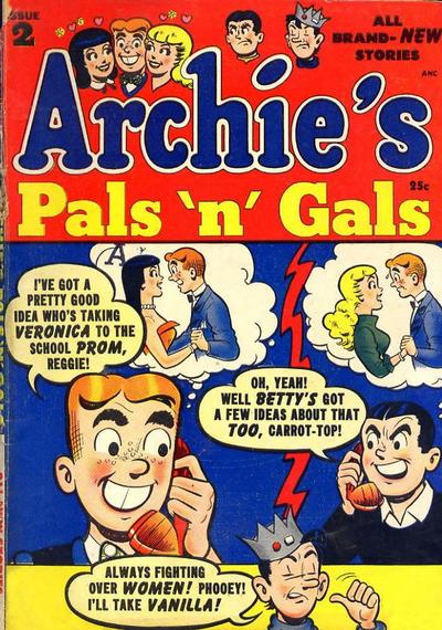 Cover for Archie's Pals 'n' Gals (Archie, 1952 series) #2