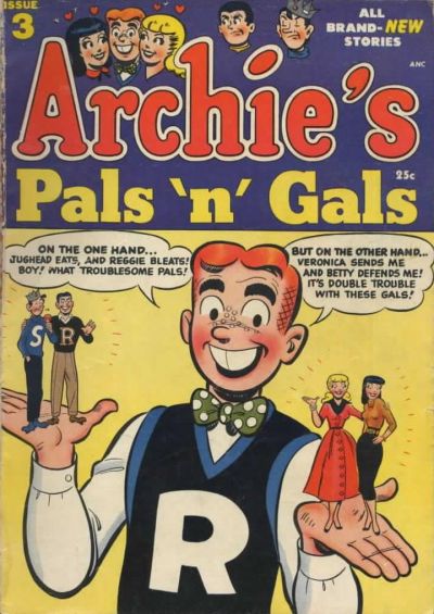 Cover for Archie's Pals 'n' Gals (Archie, 1952 series) #3