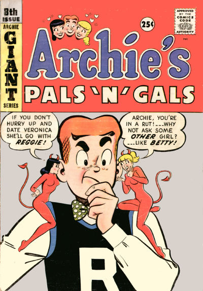 Cover for Archie's Pals 'n' Gals (Archie, 1952 series) #8