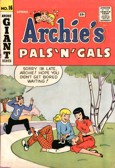 Cover for Archie's Pals 'n' Gals (Archie, 1952 series) #16