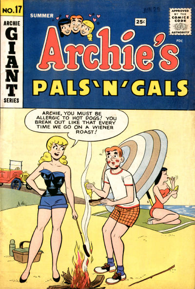 Cover for Archie's Pals 'n' Gals (Archie, 1952 series) #17