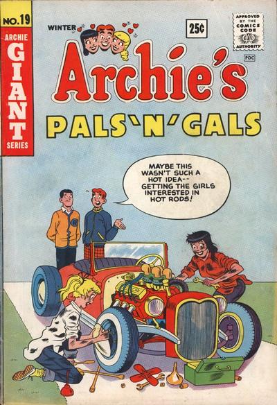Cover for Archie's Pals 'n' Gals (Archie, 1952 series) #19