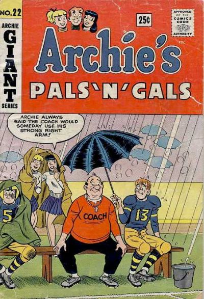 Cover for Archie's Pals 'n' Gals (Archie, 1952 series) #22