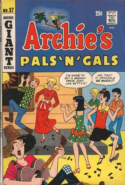 Cover for Archie's Pals 'n' Gals (Archie, 1952 series) #37