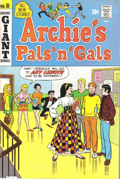 Cover for Archie's Pals 'n' Gals (Archie, 1952 series) #51