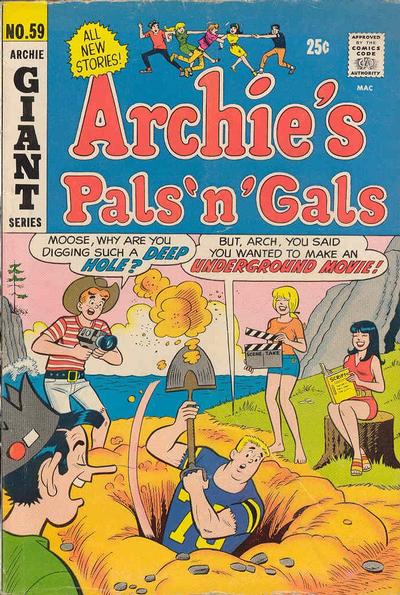 Cover for Archie's Pals 'n' Gals (Archie, 1952 series) #59