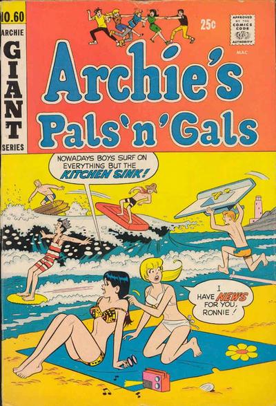 Cover for Archie's Pals 'n' Gals (Archie, 1952 series) #60