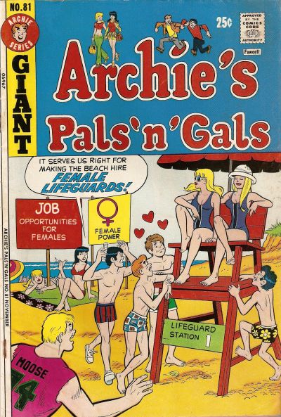 Cover for Archie's Pals 'n' Gals (Archie, 1952 series) #81