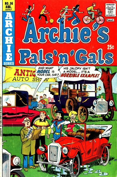 Cover for Archie's Pals 'n' Gals (Archie, 1952 series) #96