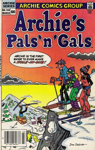 Cover for Archie's Pals 'n' Gals (Archie, 1952 series) #168