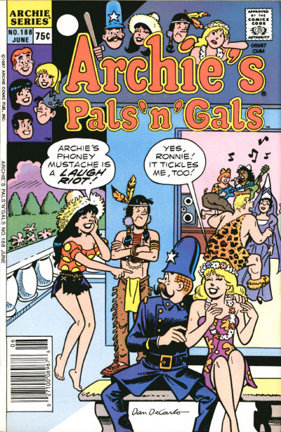 Cover for Archie's Pals 'n' Gals (Archie, 1952 series) #188