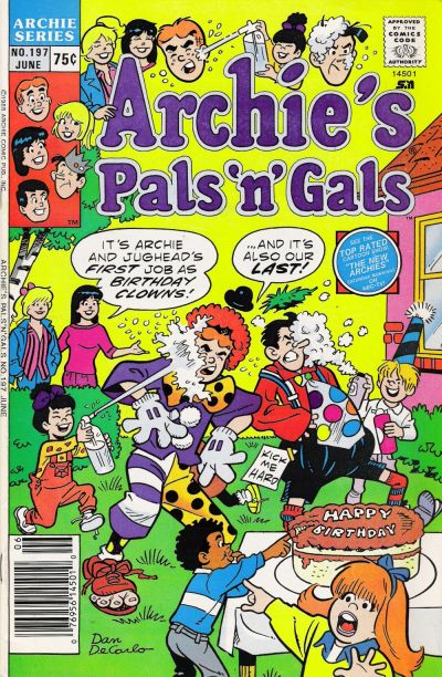 Cover for Archie's Pals 'n' Gals (Archie, 1952 series) #197 [Regular Edition]