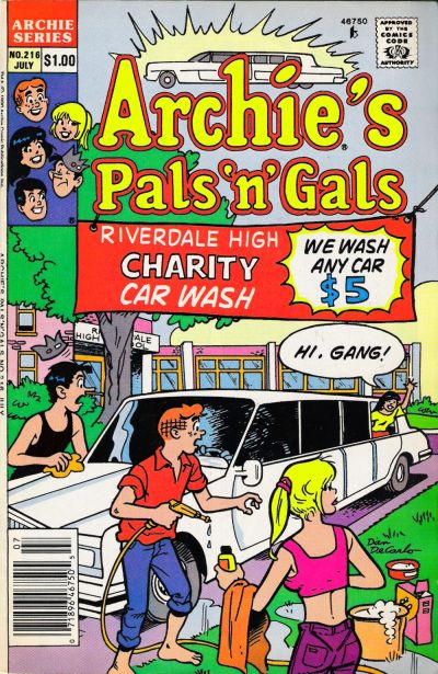 Cover for Archie's Pals 'n' Gals (Archie, 1952 series) #216 [Newsstand]
