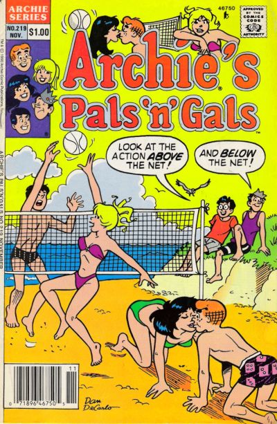 Cover for Archie's Pals 'n' Gals (Archie, 1952 series) #219 [Newsstand]