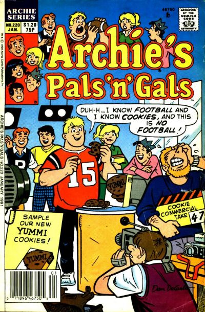 Cover for Archie's Pals 'n' Gals (Archie, 1952 series) #220 [Canadian]
