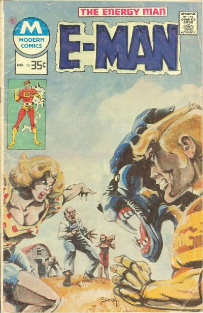 Cover for E-Man (Modern [1970s], 1977 series) #10
