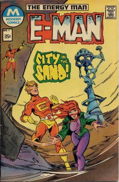 Cover for E-Man (Modern [1970s], 1977 series) #4