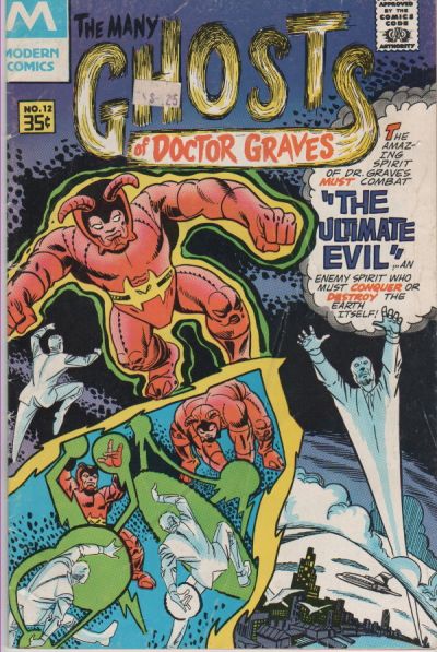 Cover for The Many Ghosts of Dr. Graves (Modern [1970s], 1978 series) #12