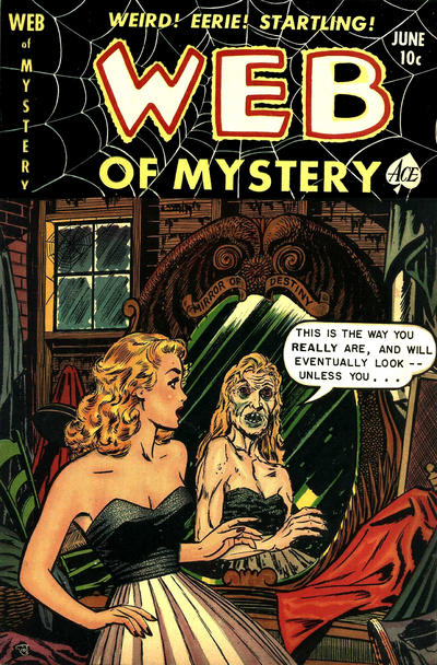 Cover for Web of Mystery (Ace Magazines, 1951 series) #10
