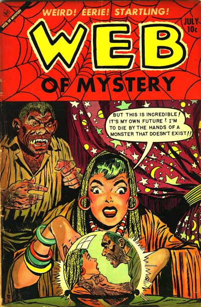 Cover for Web of Mystery (Ace Magazines, 1951 series) #19