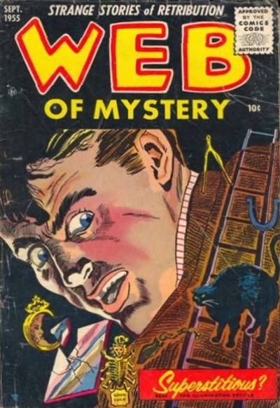 Cover for Web of Mystery (Ace Magazines, 1951 series) #29