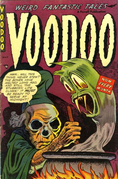 Cover for Voodoo (Farrell, 1952 series) #9