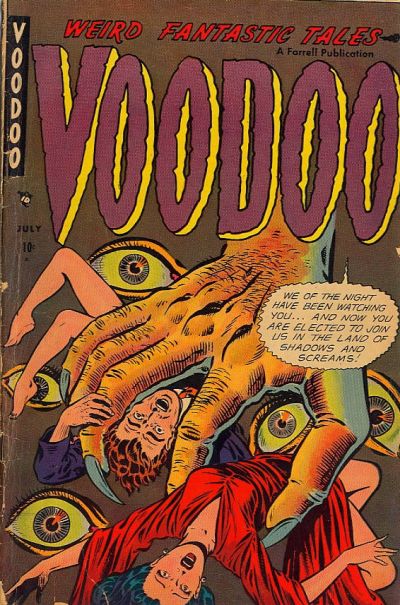 Cover for Voodoo (Farrell, 1952 series) #10
