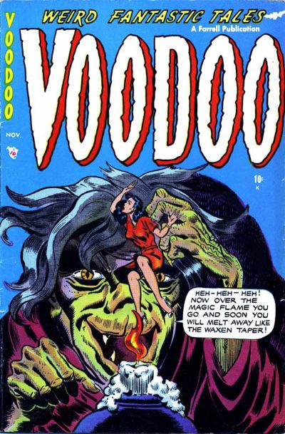 Cover for Voodoo (Farrell, 1952 series) #12