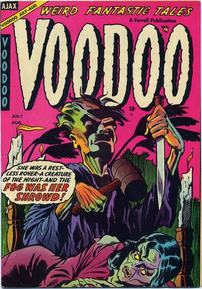 Cover for Voodoo (Farrell, 1952 series) #16