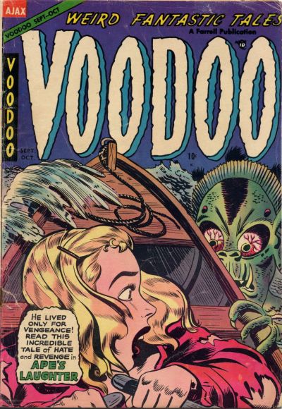 Cover for Voodoo (Farrell, 1952 series) #17