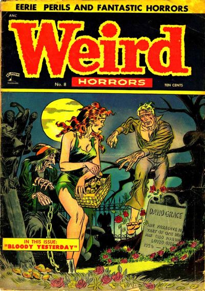 Cover for Weird Horrors (St. John, 1952 series) #8