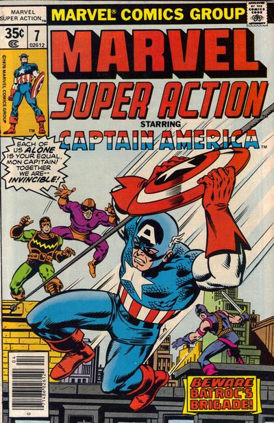 Cover for Marvel Super Action (Marvel, 1977 series) #7