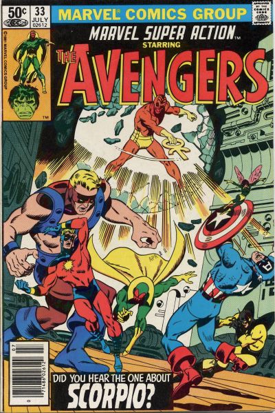 Cover for Marvel Super Action (Marvel, 1977 series) #33 [Newsstand]
