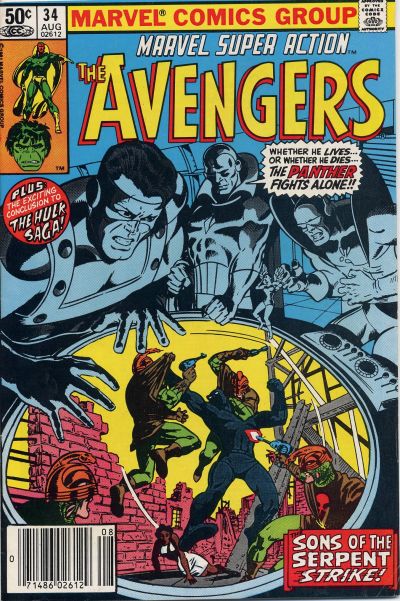 Cover for Marvel Super Action (Marvel, 1977 series) #34 [Newsstand]