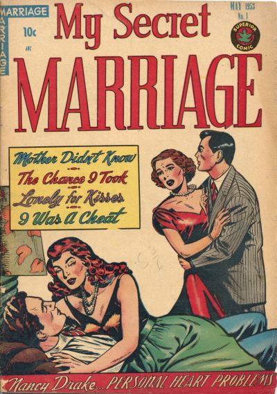 Cover for My Secret Marriage (Superior, 1953 series) #1