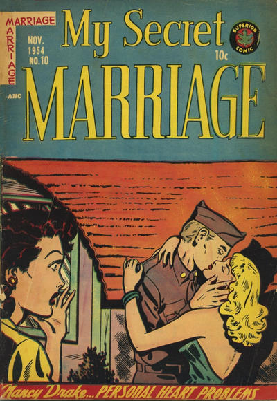 Cover for My Secret Marriage (Superior, 1953 series) #10