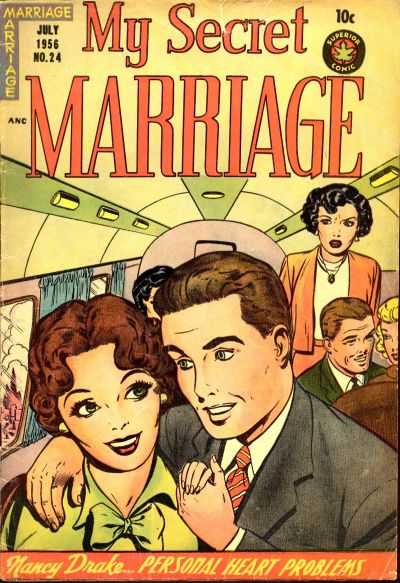 Cover for My Secret Marriage (Superior, 1953 series) #24