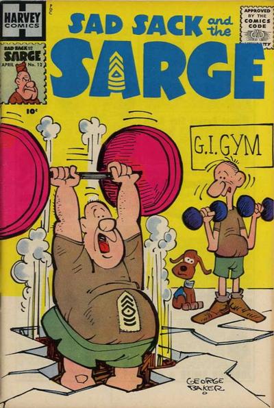 Cover for Sad Sack and the Sarge (Harvey, 1957 series) #12