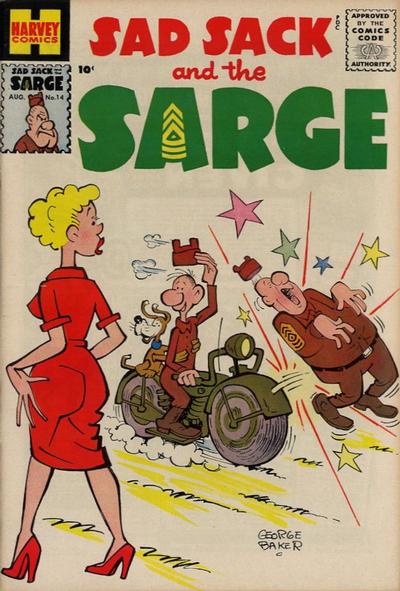Cover for Sad Sack and the Sarge (Harvey, 1957 series) #14