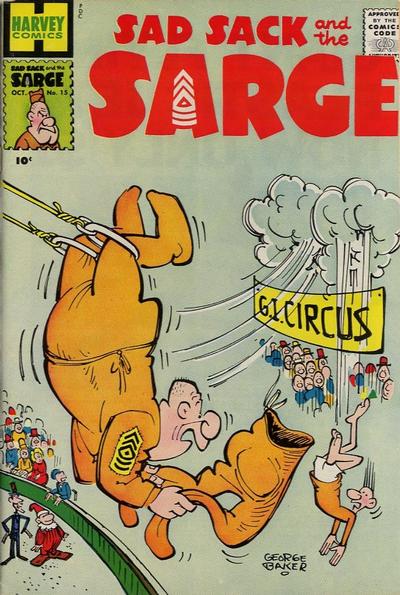 Cover for Sad Sack and the Sarge (Harvey, 1957 series) #15
