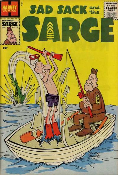 Cover for Sad Sack and the Sarge (Harvey, 1957 series) #16