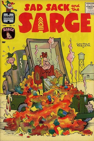 Cover for Sad Sack and the Sarge (Harvey, 1957 series) #19