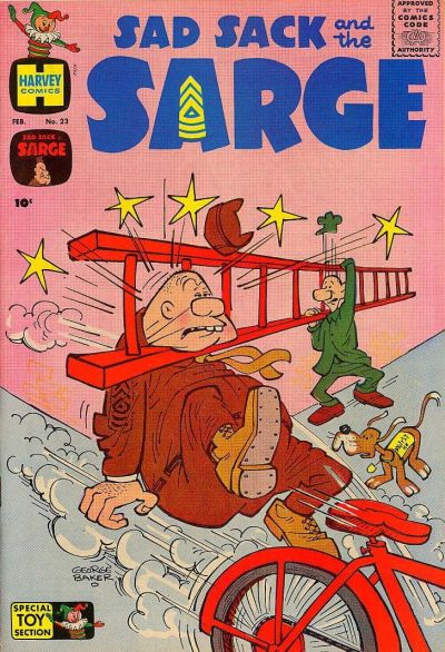 Cover for Sad Sack and the Sarge (Harvey, 1957 series) #23