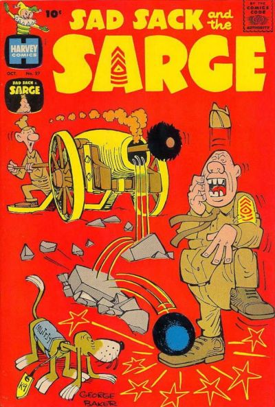 Cover for Sad Sack and the Sarge (Harvey, 1957 series) #27