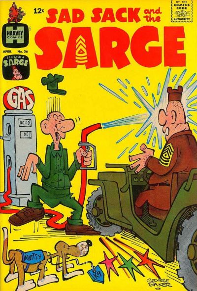 Cover for Sad Sack and the Sarge (Harvey, 1957 series) #36