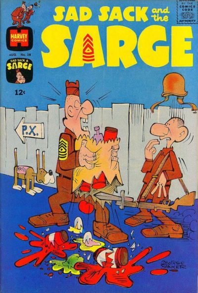 Cover for Sad Sack and the Sarge (Harvey, 1957 series) #38