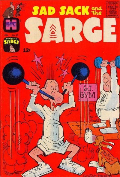 Cover for Sad Sack and the Sarge (Harvey, 1957 series) #41