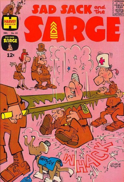 Cover for Sad Sack and the Sarge (Harvey, 1957 series) #52