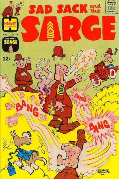 Cover for Sad Sack and the Sarge (Harvey, 1957 series) #63
