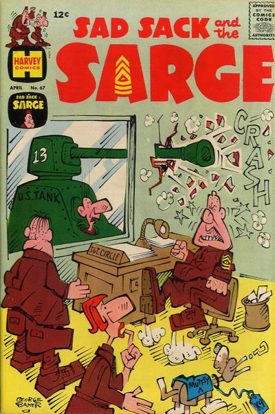 Cover for Sad Sack and the Sarge (Harvey, 1957 series) #67